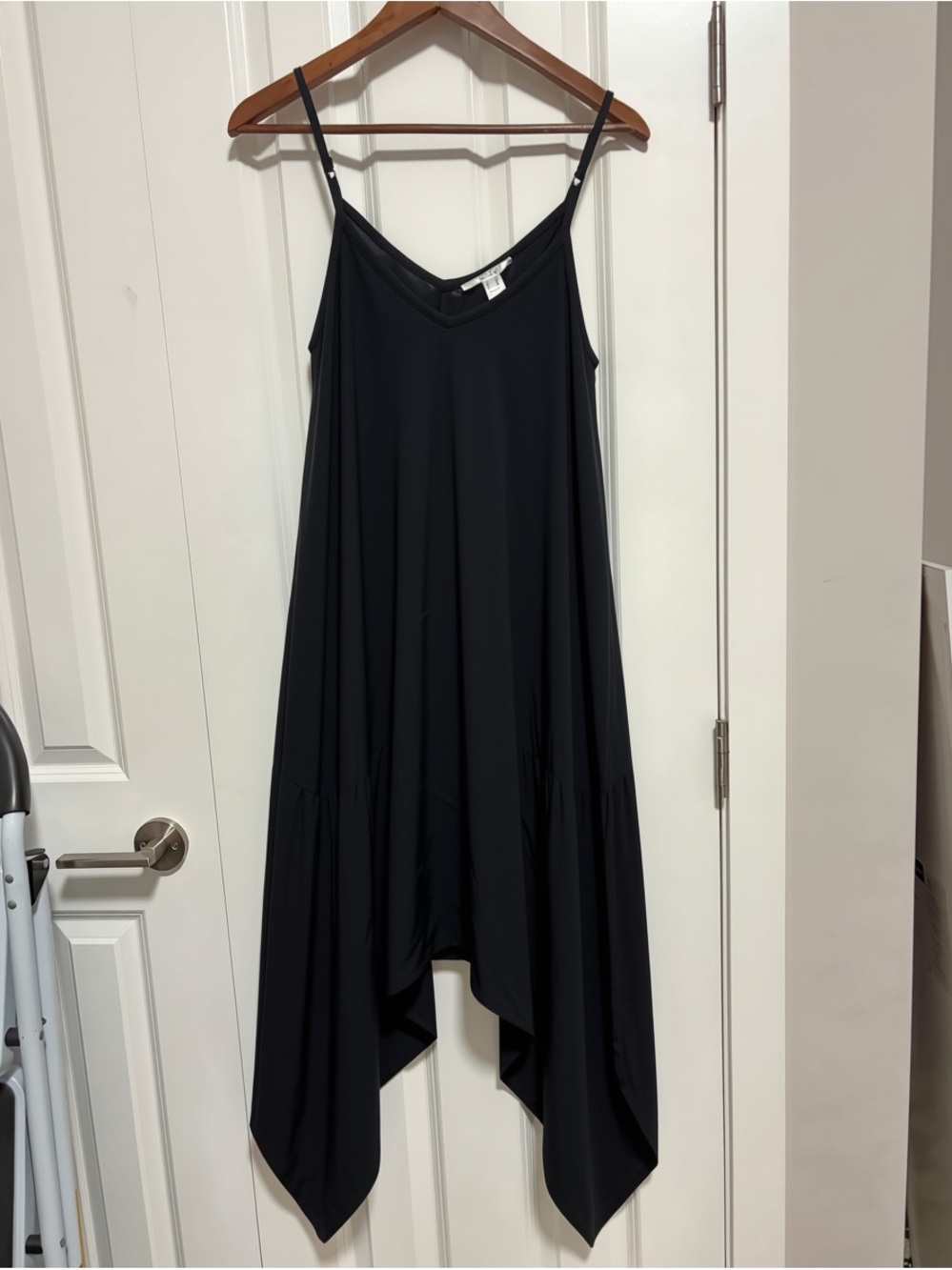asymmetrical harem style jumpsuit